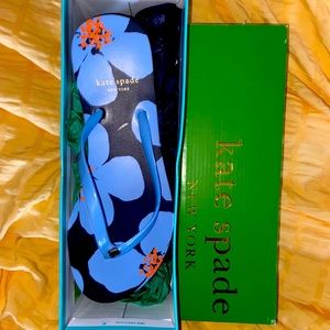 BRAND NEW IN BOX KATE SOADE FLIP FLOPS!!!